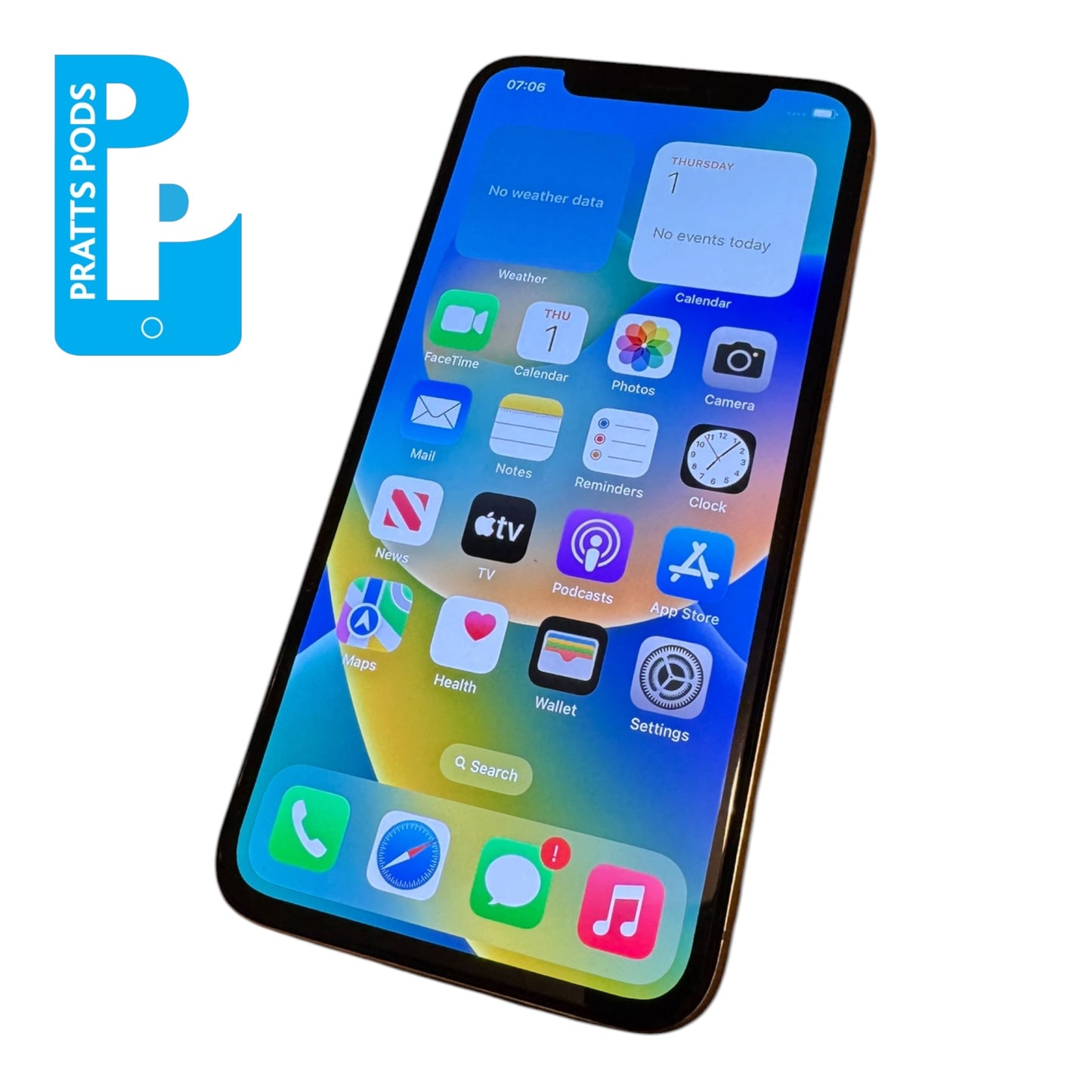 NO FACE ID Apple iPhone X 64GB White Unlocked - Grade C