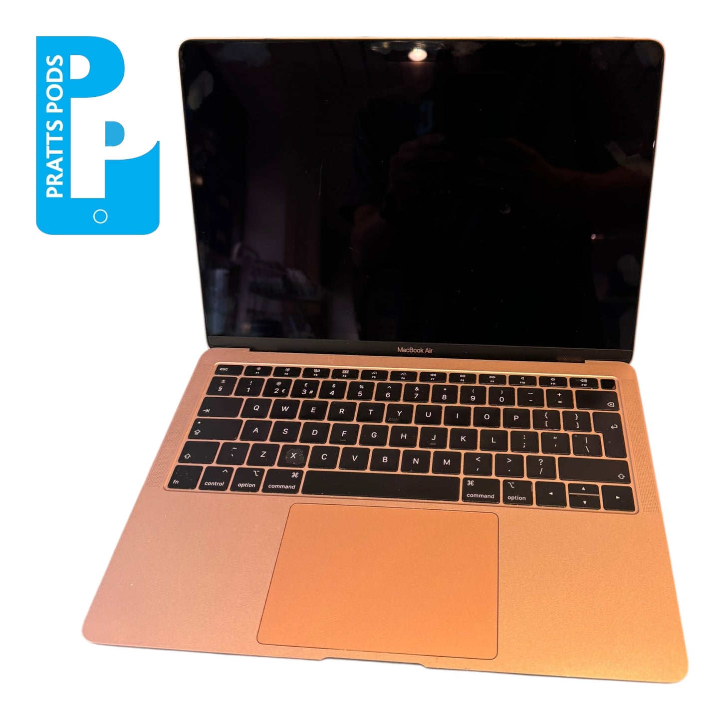 Apple Macbook air 13" A1932 Late 2019 - 8gb RAM, i5, 128gb SSD, Mac OS Sonoma - Rose Gold