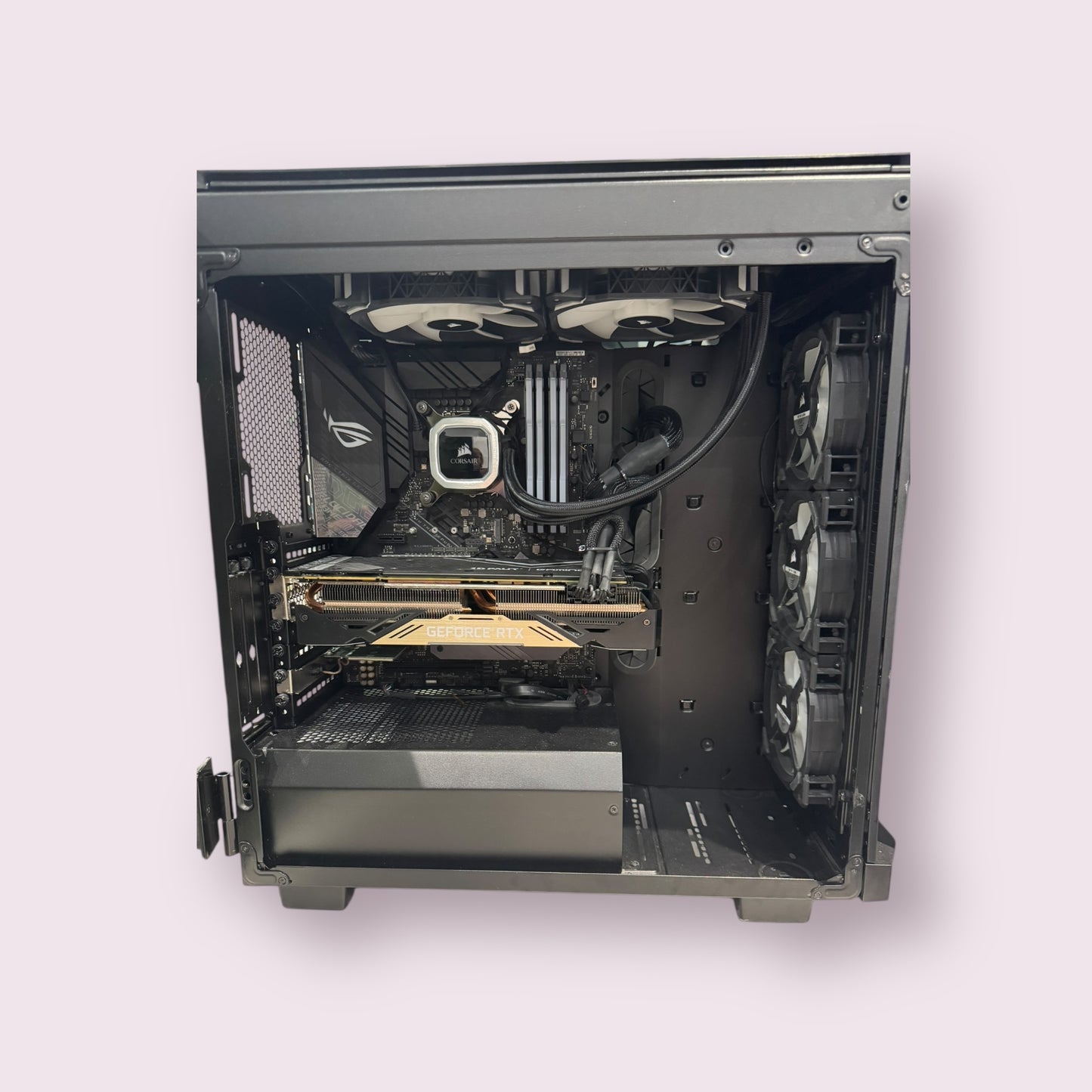 USED Custom Built Basic Gaming PC, I9-9900K, 32GB DDR4 RAM, 1TB SSD, RTX 2080 ti, WIFI - Used - Grade B