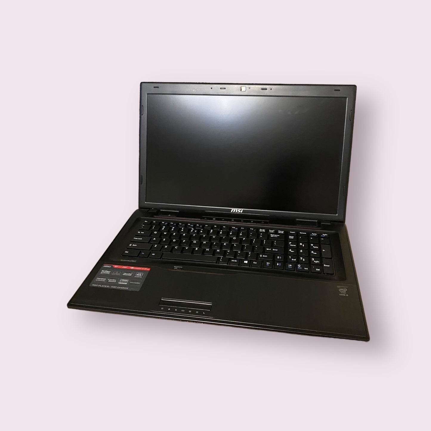 MSI Leopard Pro GP70 2QF 17" Windows 10 Laptop Intel I5 4th Gen 2.9GHz, 500GB SSD 8GB Ram GTX950M- Grade B