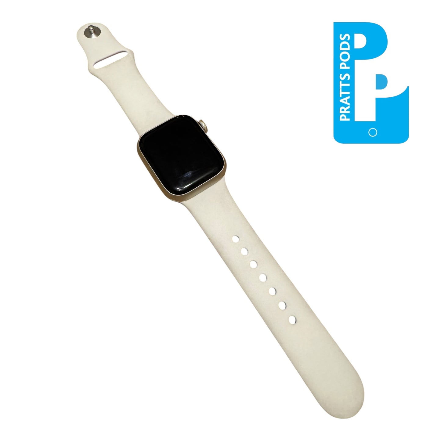 Apple iWatch Series 9 41mm Starlight Aluminium Case with Sports Band - GPS - Grade A