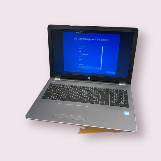 HP 250 G6 15.6" Windows 10 Laptop Intel i5 7th Gen, 240GB SSD, 8GB Ram - Grade B