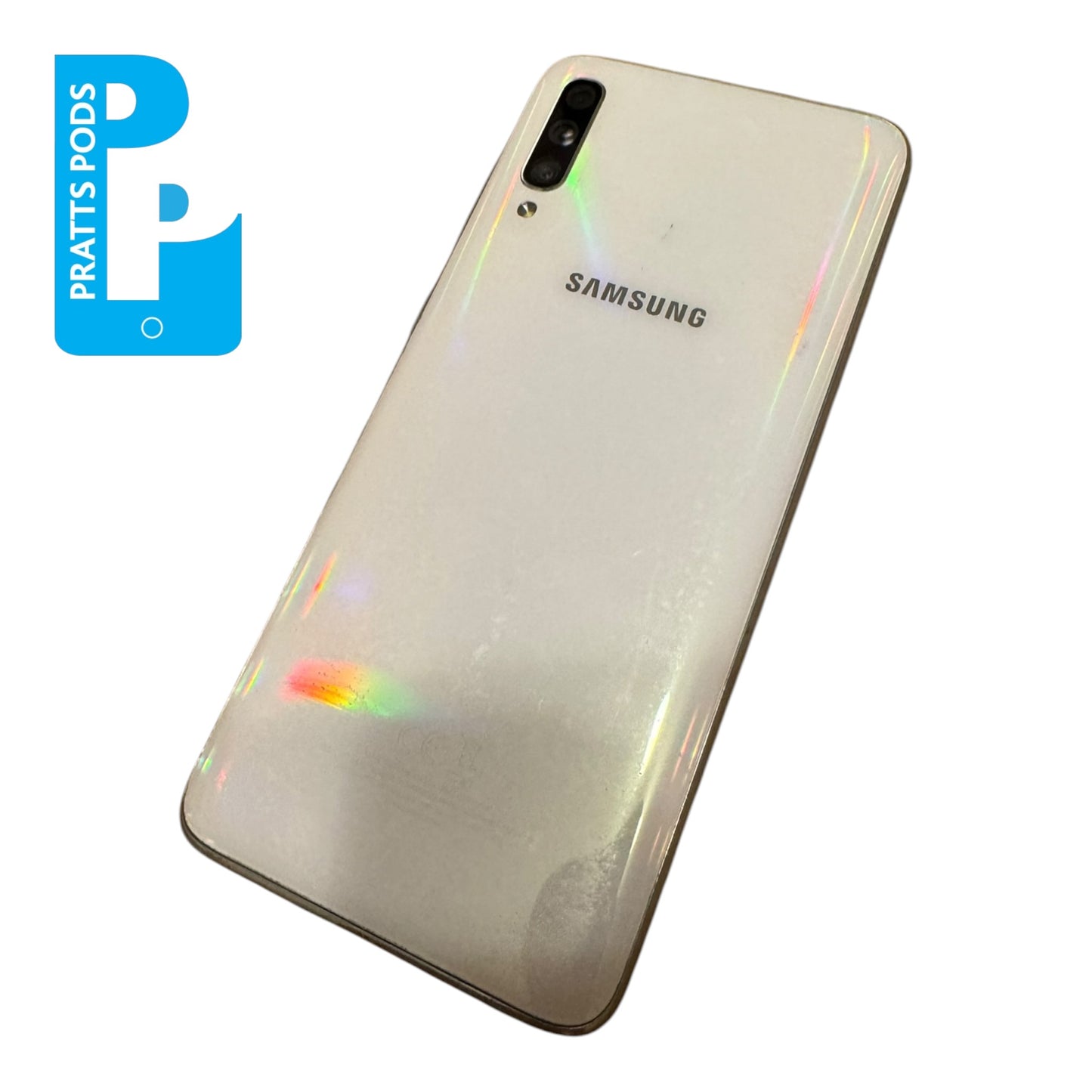 Samsung Galaxy A70 A705FN/DS 128gb White Blue Dual Sim Android Smartphone - Unlocked - Grade B