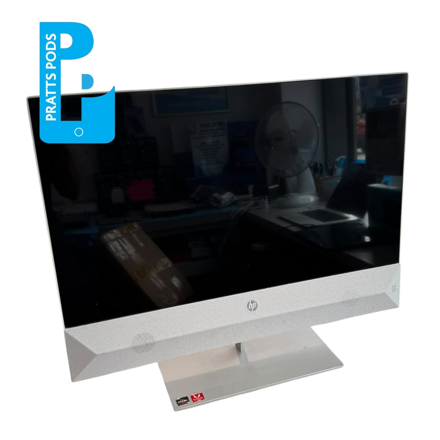 HP Pavilion 24" AIO 24-xa1006na All-in-One Ryzen 5 3550H, 8GB RAM, 1TB HDD, Windows 11 - Grade B