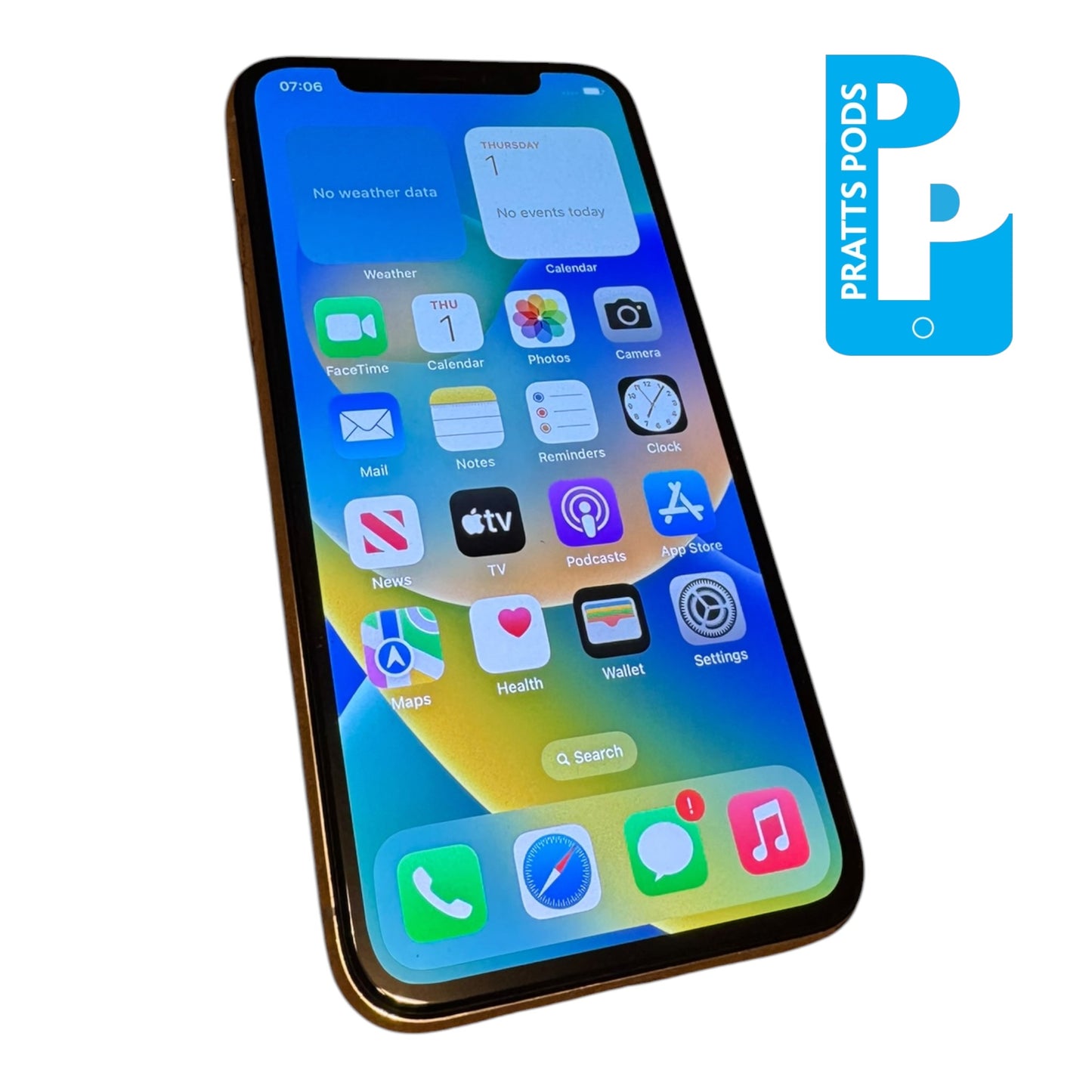 NO FACE ID Apple iPhone X 64GB White Unlocked - Grade C