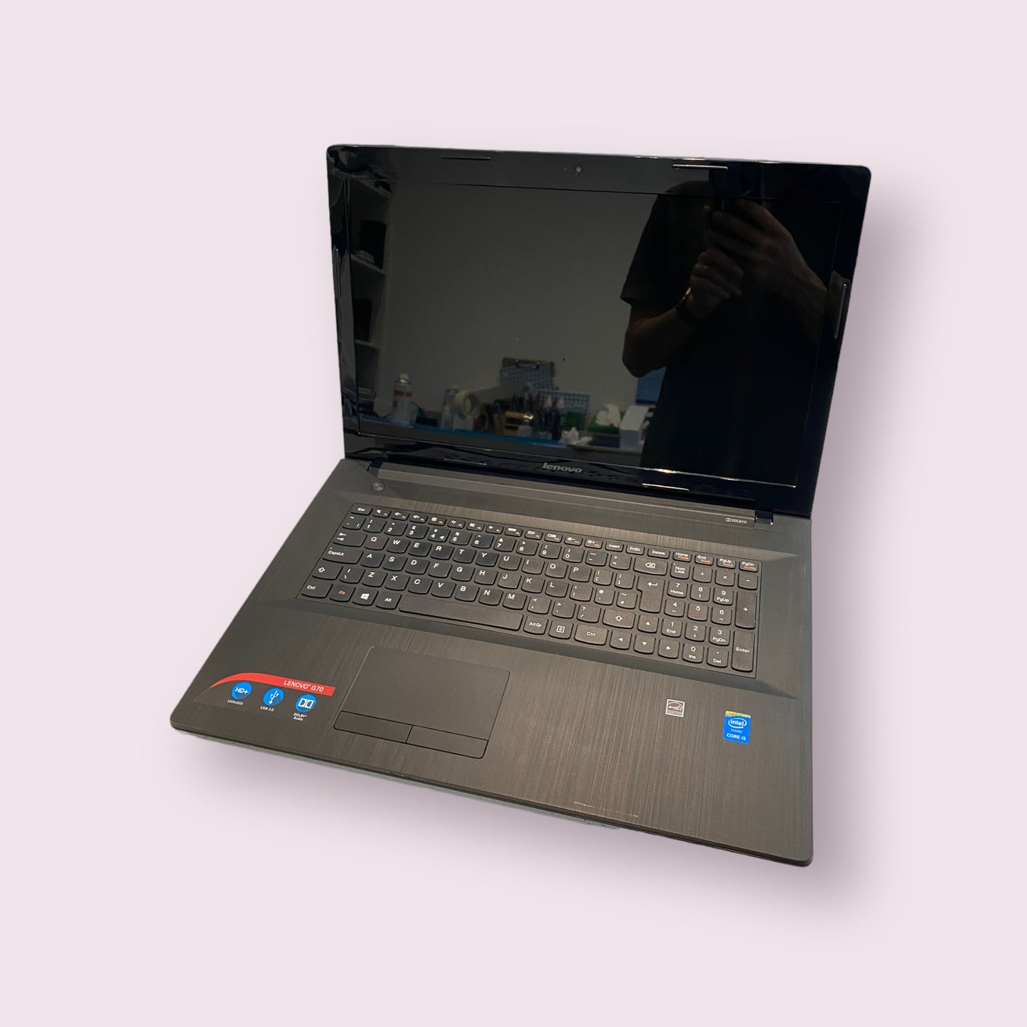 Lenovo G70-70 17.3" Windows 10 Laptop i5 4th, 480GB SSD, 8GB Ram - Grade B