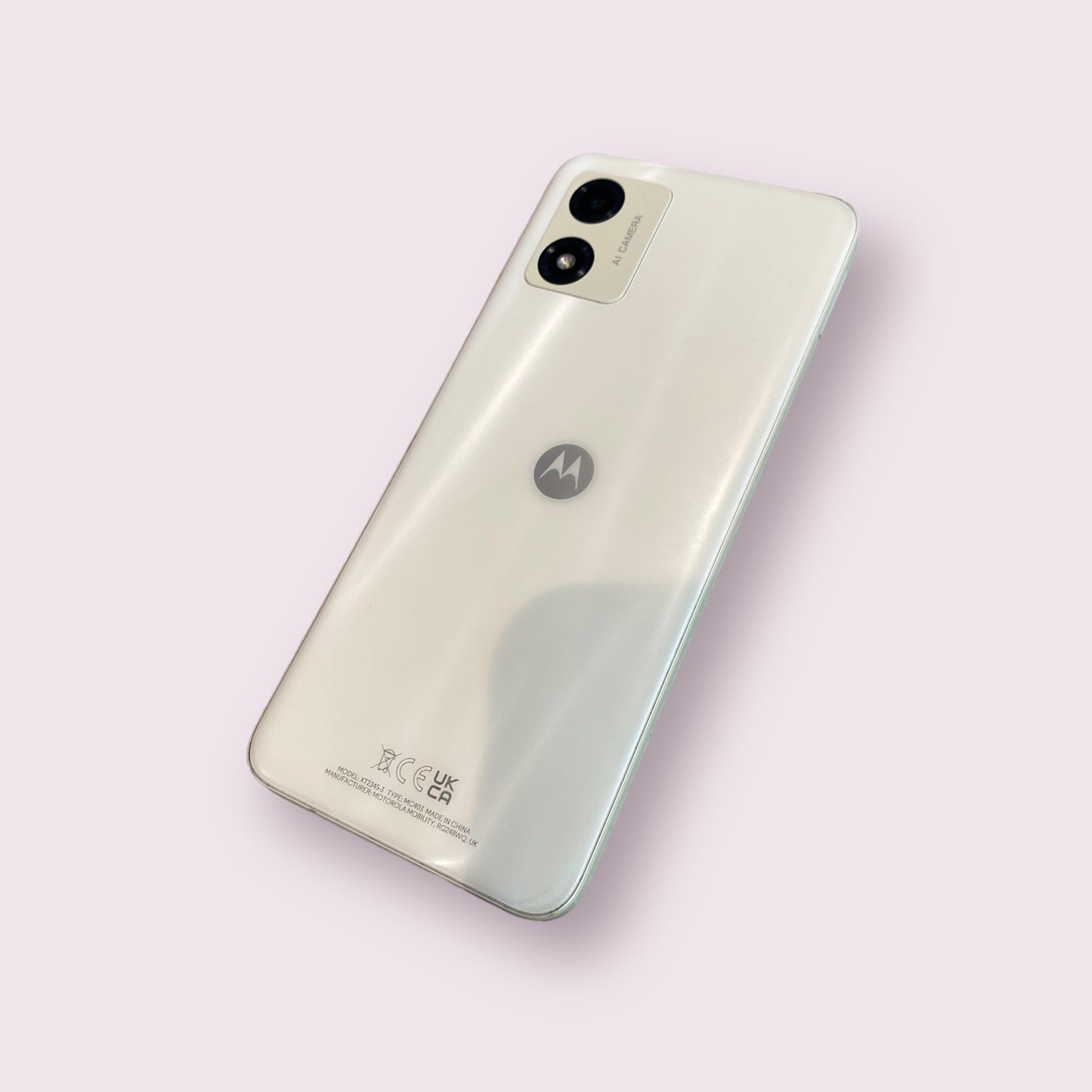 Motorola Moto E13 64GB White Android Smartphone - Unlocked - Grade B