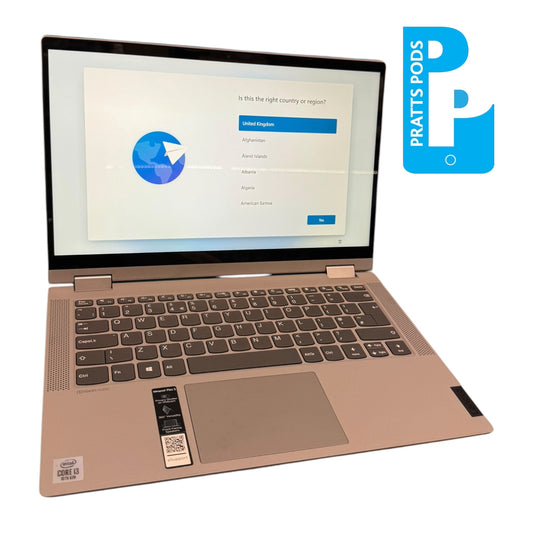 Lenovo IdeaPad Flex 5 14IIL05 14" Windows 11 Laptop Intel Core I3 10th, 128GB SSD 4GB Ram - Grade B