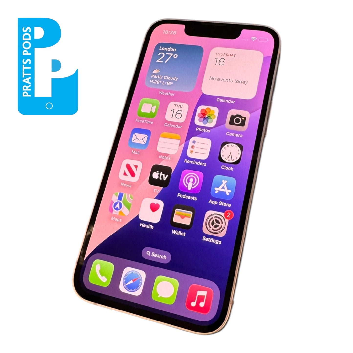 Apple iPhone 13 Mini 128GB Pink - Unlocked - Grade B