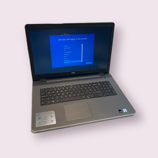 Dell Inspiron 17 5759 17" Windows 10 Laptop i7 6th, 480GB SSD, 8GB Ram, Radeon R5 M335 - Grade B