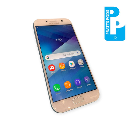 Samsung Galaxy A5 6 A520 32gb Blue Mist Dual Sim Android Smartphone - Unlocked - Grade B