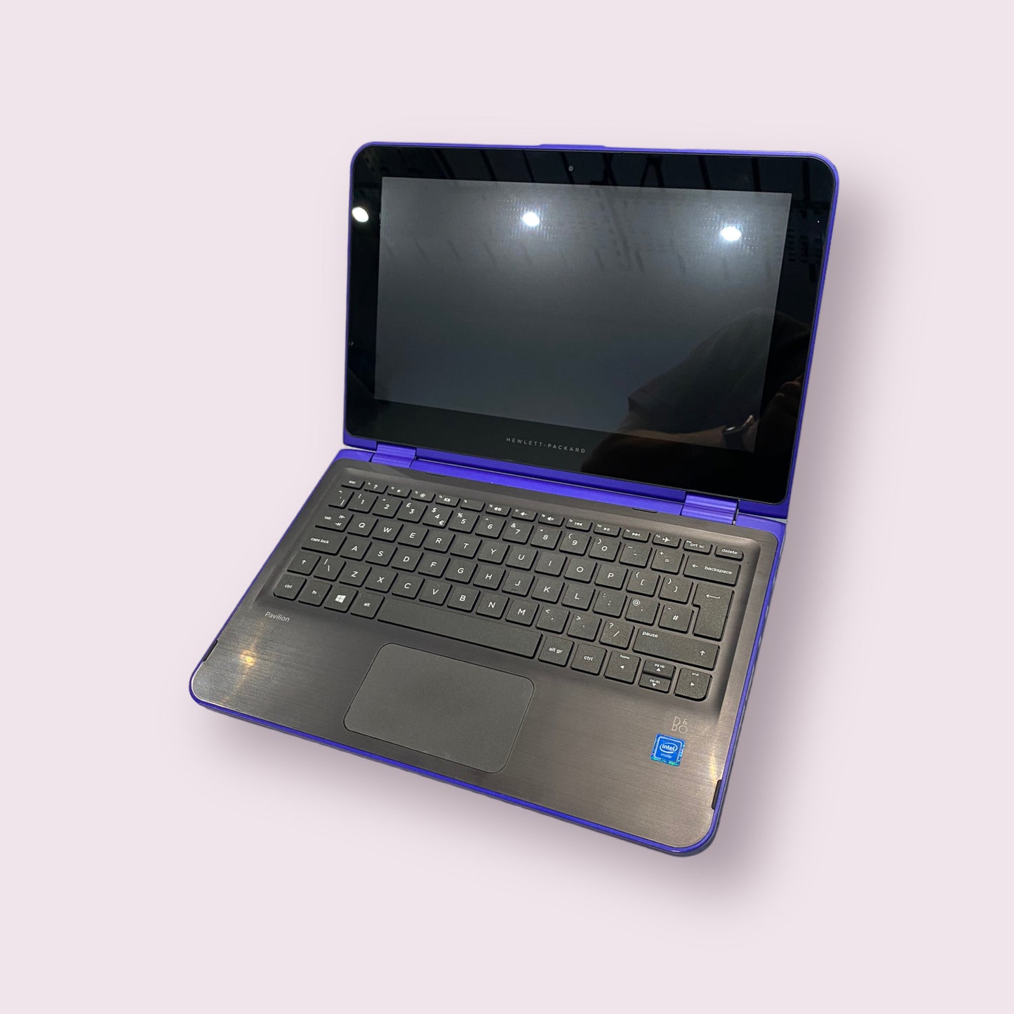 HP Pavilion 11" 11-k154sa Windows 10 Laptop - 4GB RAM - 240GB SSD - Celeron CPU - Purple - Grade B