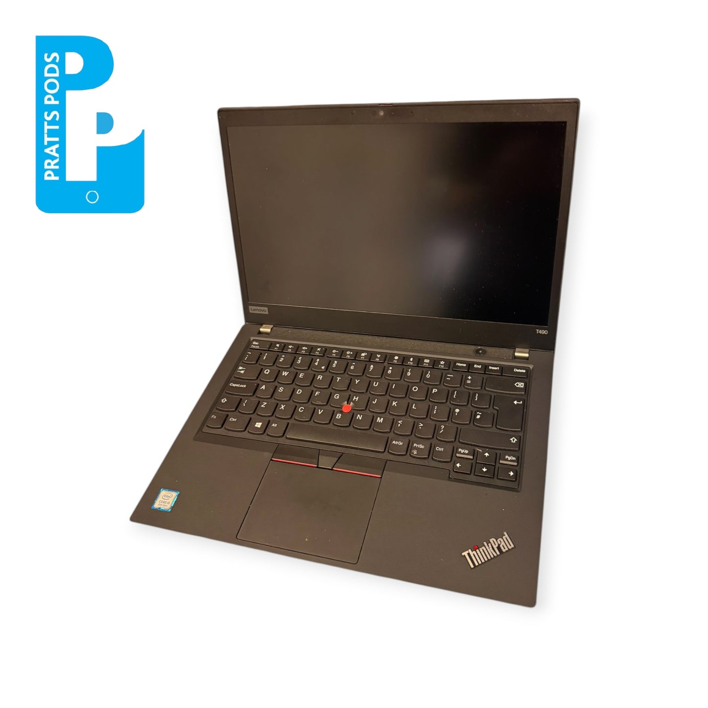 Lenovo ThinkPad T490 Intel Core I5 8th Gen Laptop, 14 Inch Full HD 1080p Screen, 8GB RAM, 256GB SSD, Windows 11 - Grade B
