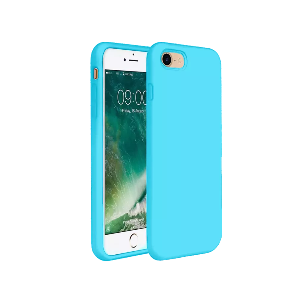 Silicone Case for iPhone SE/8/7 - Various Colours