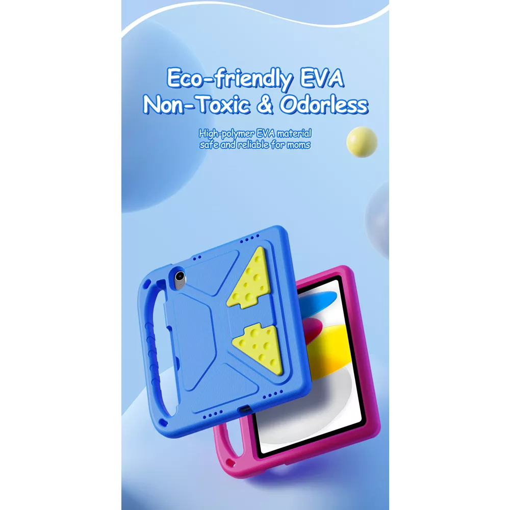 Dux Ducis - Puff EVA Kids Drop Tested Tablet Case for iPad 10 (2022) & iPad 11 (2025) - Blue