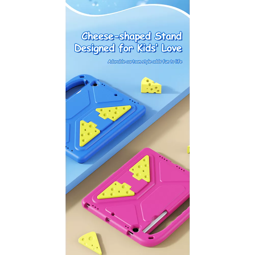 Dux Ducis - Puff EVA Kids Drop Tested Tablet Case for iPad 7/8/9 10.2" - Blue
