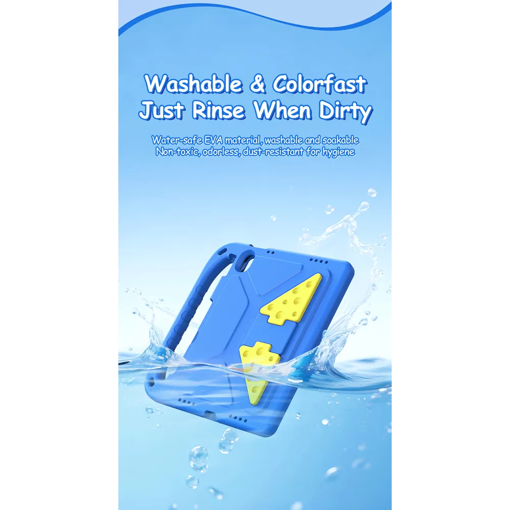 Dux Ducis - Puff EVA Kids Drop Tested Tablet Case for iPad 10 (2022) & iPad 11 (2025) - Blue