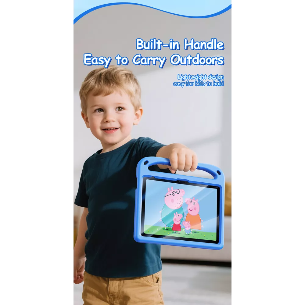 Dux Ducis - Puff EVA Kids Drop Tested Tablet Case for iPad 10 (2022) & iPad 11 (2025) - Blue