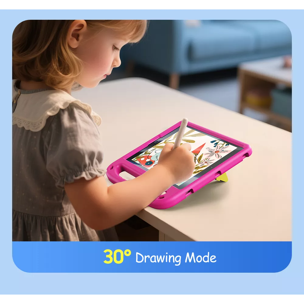 Dux Ducis - Puff EVA Kids Drop Tested Tablet Case for iPad 7/8/9 10.2" - Blue