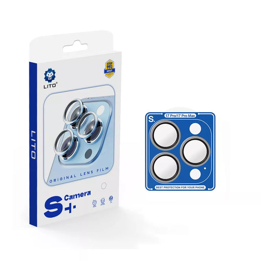 Lito - Camera Ring Glass & Easy Install Applicator for iPhone 17 Pro & iPhone 17 Pro Max