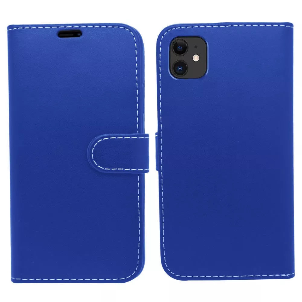 Wallet Case with Card holder for iPhone 12 - Various Colours