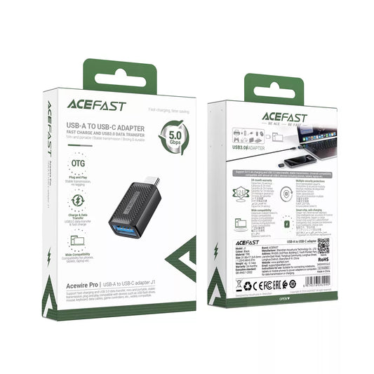 Acefast - USB 3.0 (F) to USB-C (M) Adapter