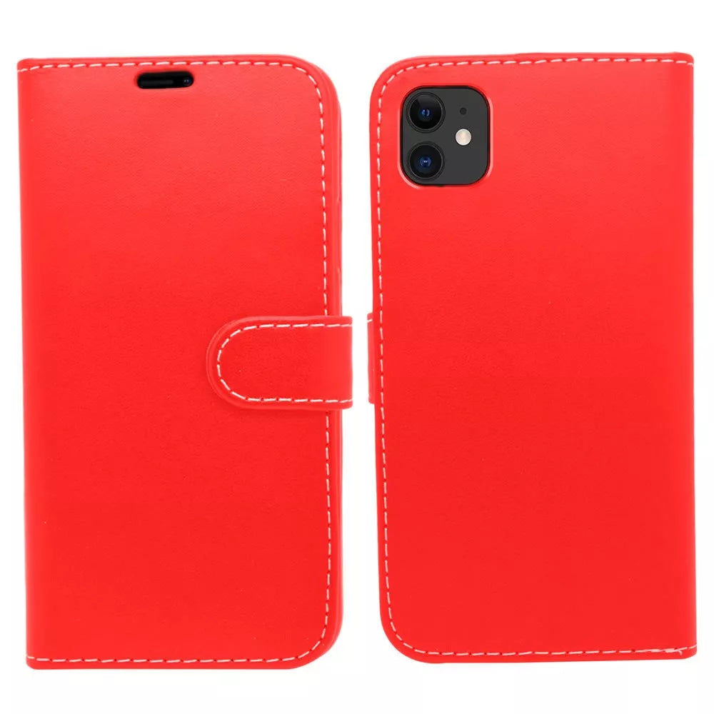 Wallet Case with Card holder for iPhone 12 - Various Colours