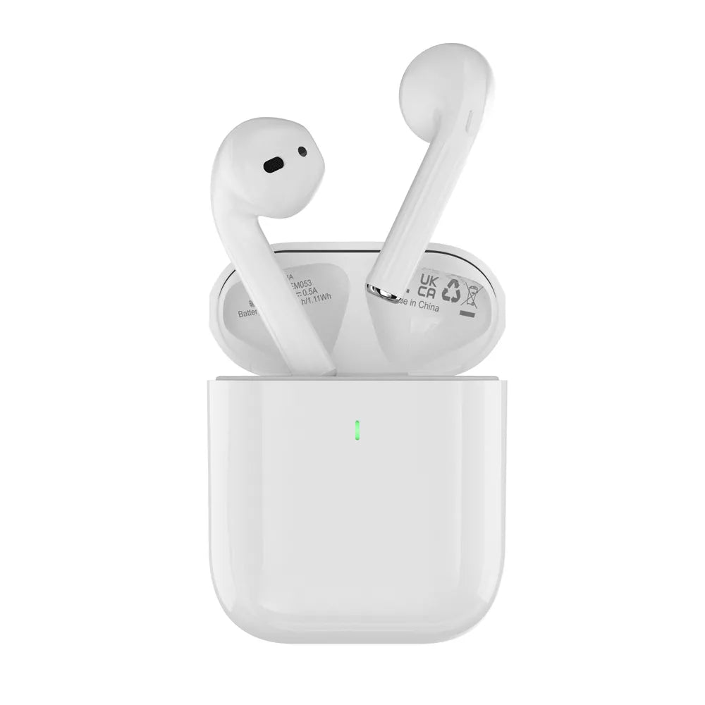 Devia - Airbuds - True Wireless Earbuds & Charging Case - White