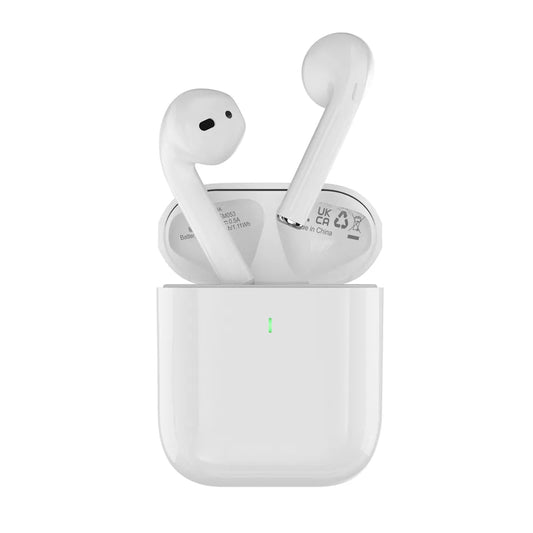 Devia - Airbuds - True Wireless Earbuds & Charging Case - White