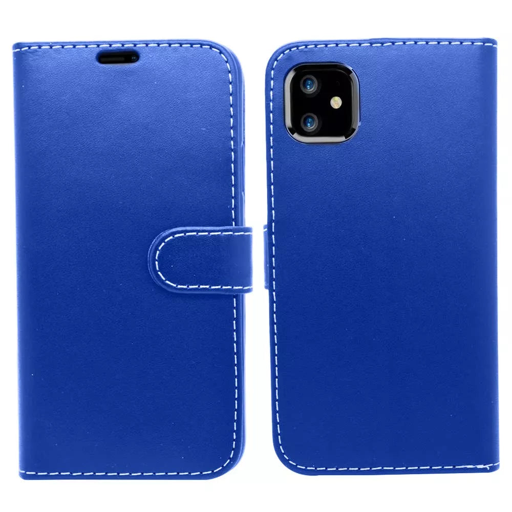 Wallet Case with Card holder for iPhone 11 - Various Colours