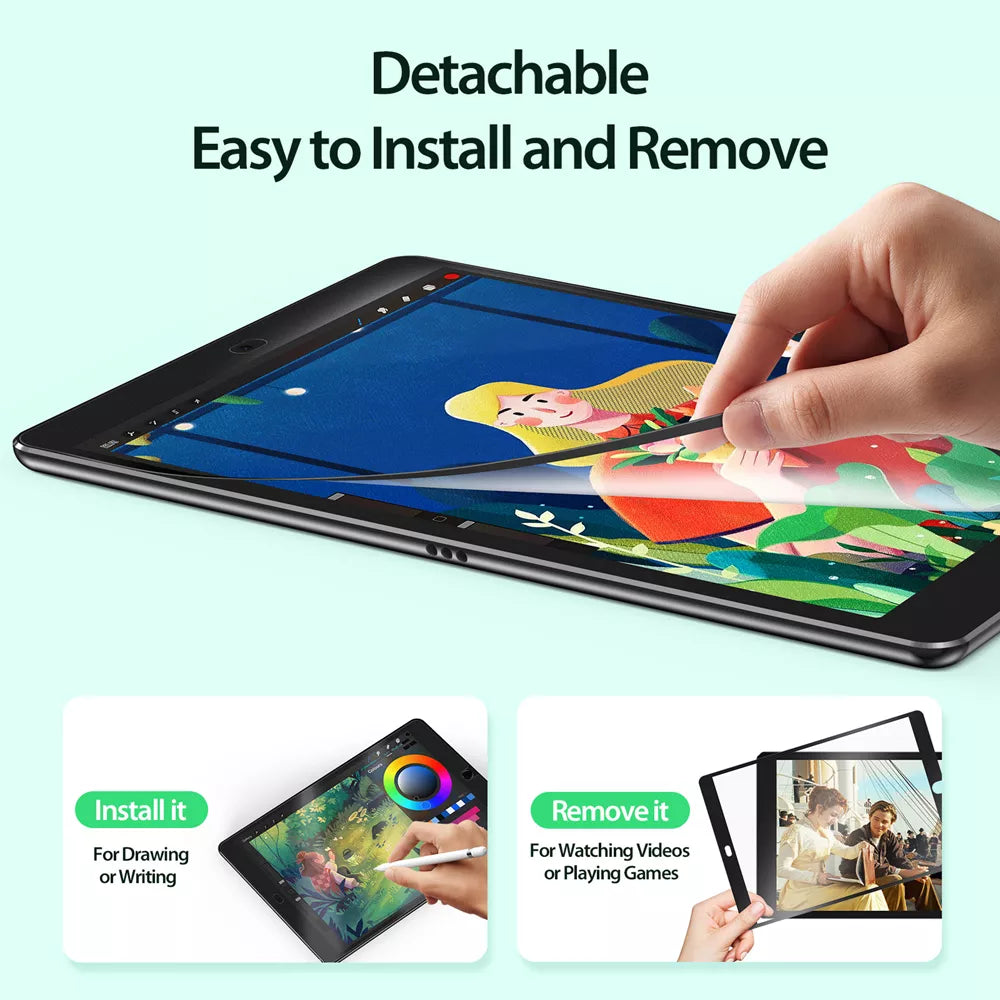 Dux Ducis - Paper-like Drawing & Writing Screen Protector Film - iPad 10.2 (2019), iPad 10.2 (2020) & iPad 10.2 (2021)