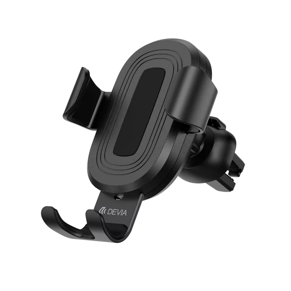 Devia - 10W Wireless Charging Gravity Sensor Air Vent Car Holder - Black