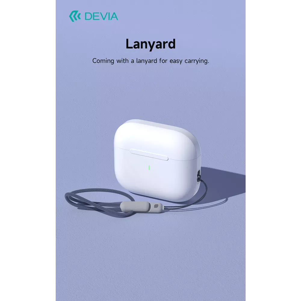 Devia - Airbuds Pods3 - True Wireless Earbuds & Charging Case - White