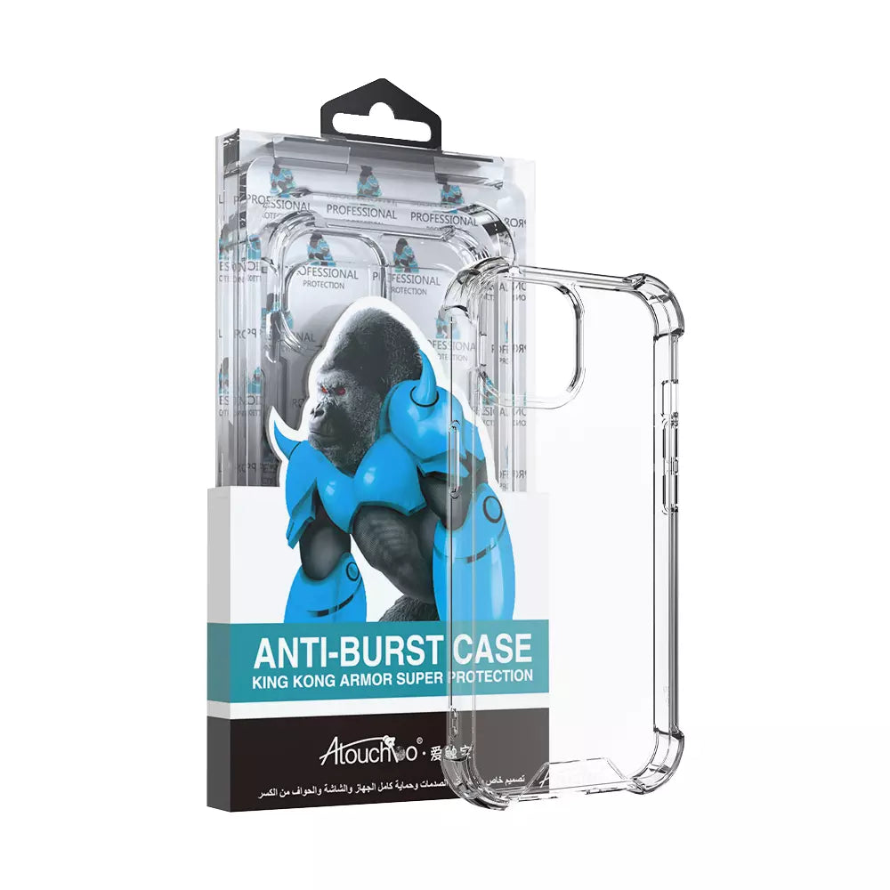 King Kong - Anti Burst for iPhone 15 - Clear
