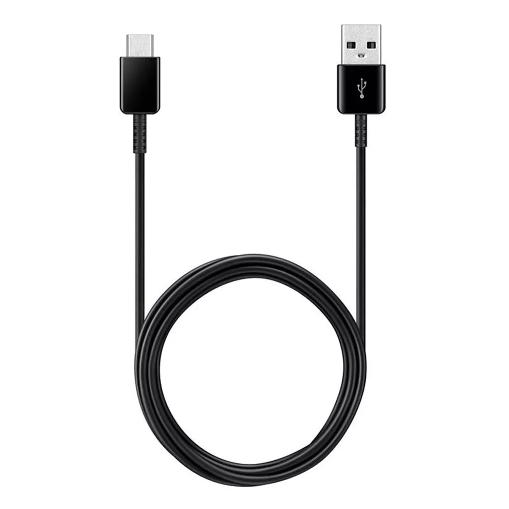 Samsung - 1.5m (3A) USB to USB-C Data Cable - Black