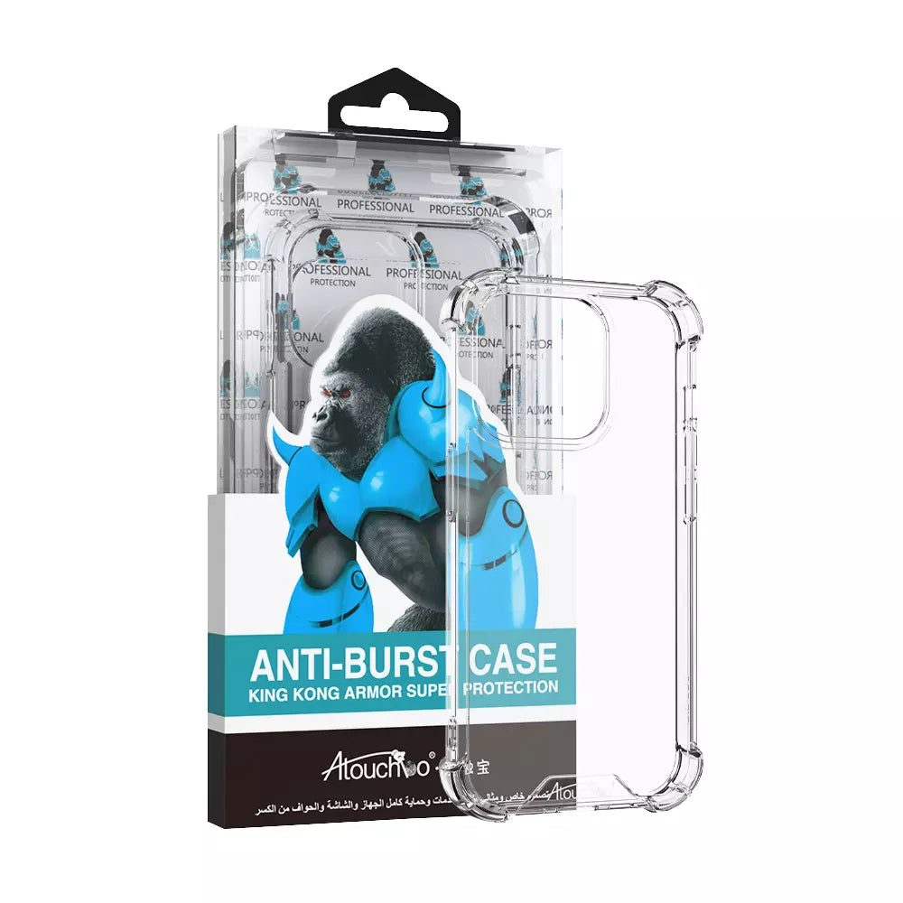 King Kong - Anti Burst for iPhone 15 Pro - Clear