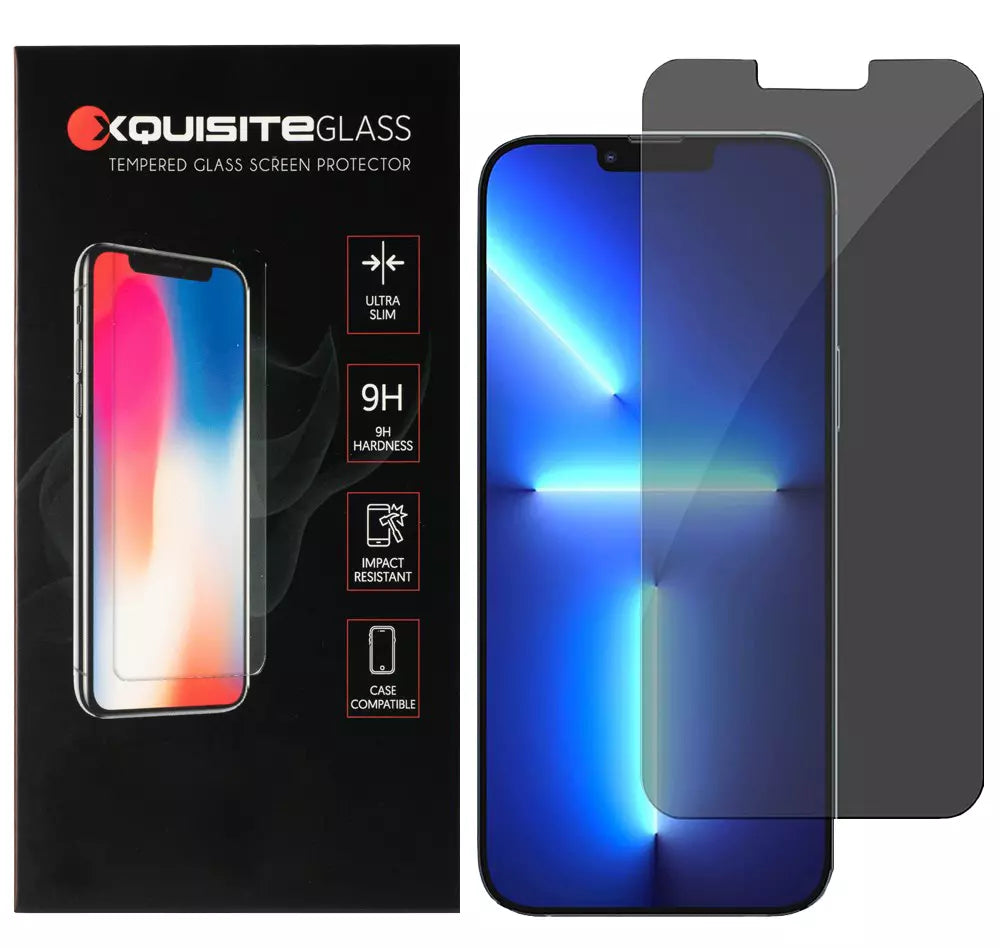 Xquisite 2D Glass - iPhone 15 Series tempered glass screen protector - Privacy guard