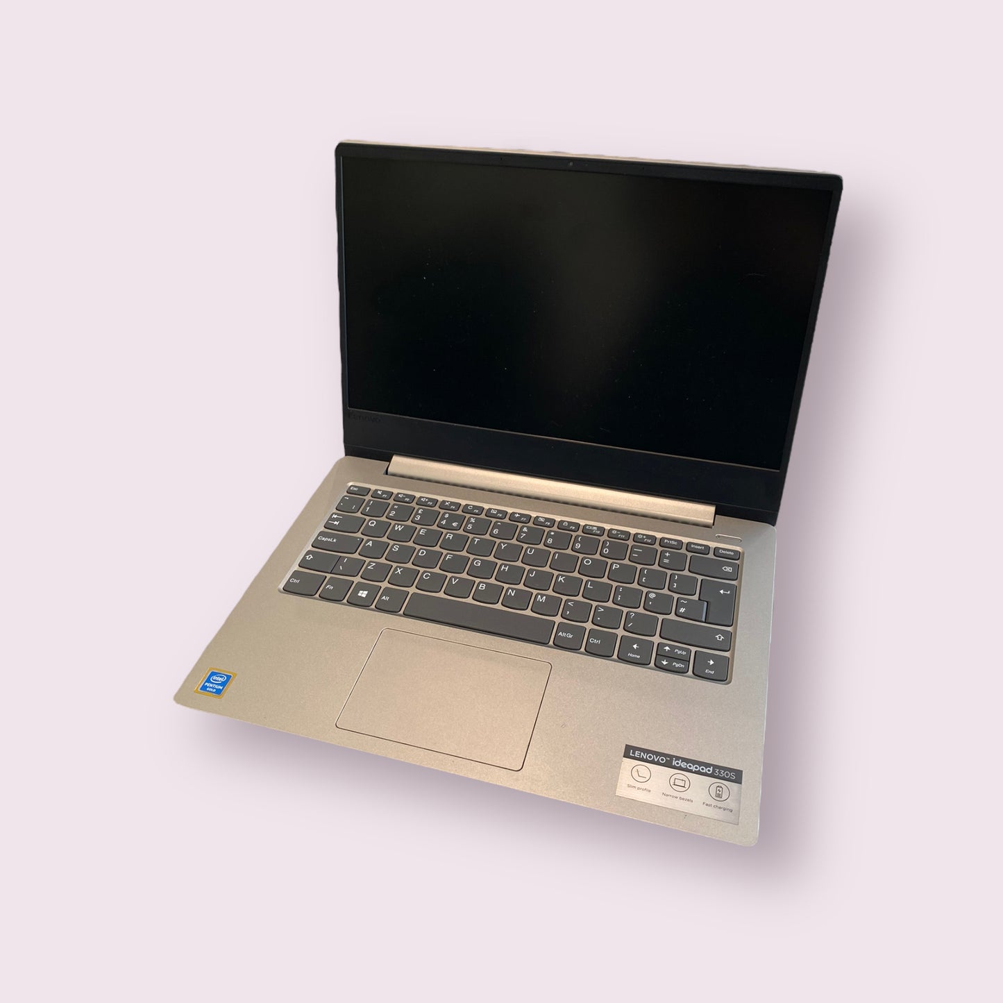 Lenovo IdeaPad 330s-14IKB 14" Windows 10 Laptop Pentium CPU, 128GB SSD 4GB Ram - Grade B