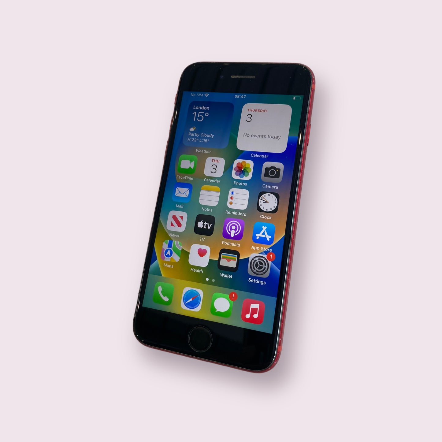 Apple iPhone SE 2nd Gen 2020 128gb product red - Unlocked - Grade B
