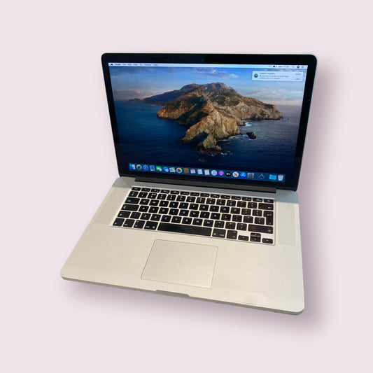 Apple Macbook Pro 15" Retina A1398 Mid 2012 - 16GB RAM, i7 @ 2.3GHz, 256GB SSD, Mac OS Catalina
