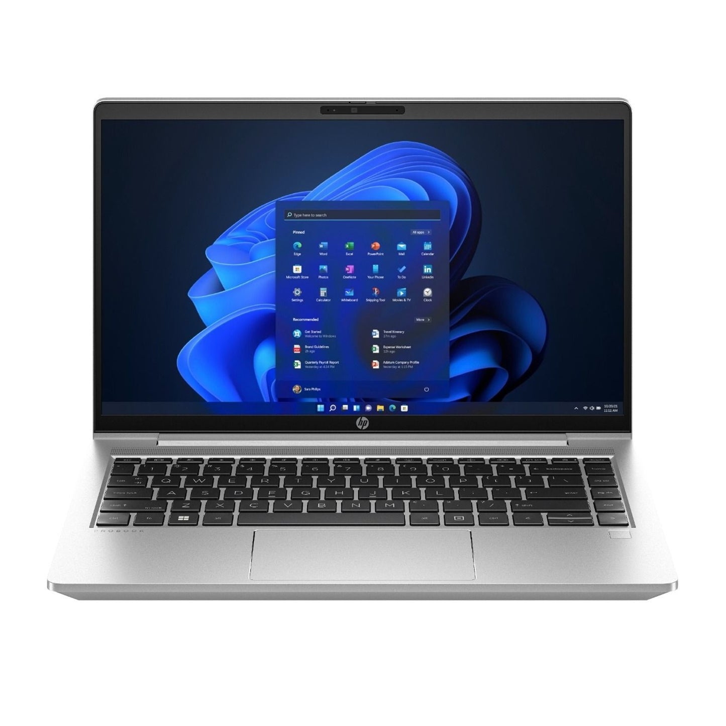 HP ProBook 445 G10 AL0A4AT#ABU Laptop, 14 Inch FHD Screen, AMD Ryzen 5 7530U, 16GB RAM, 512GB SSD, AMD Radeon Graphics, Windows 11 Pro