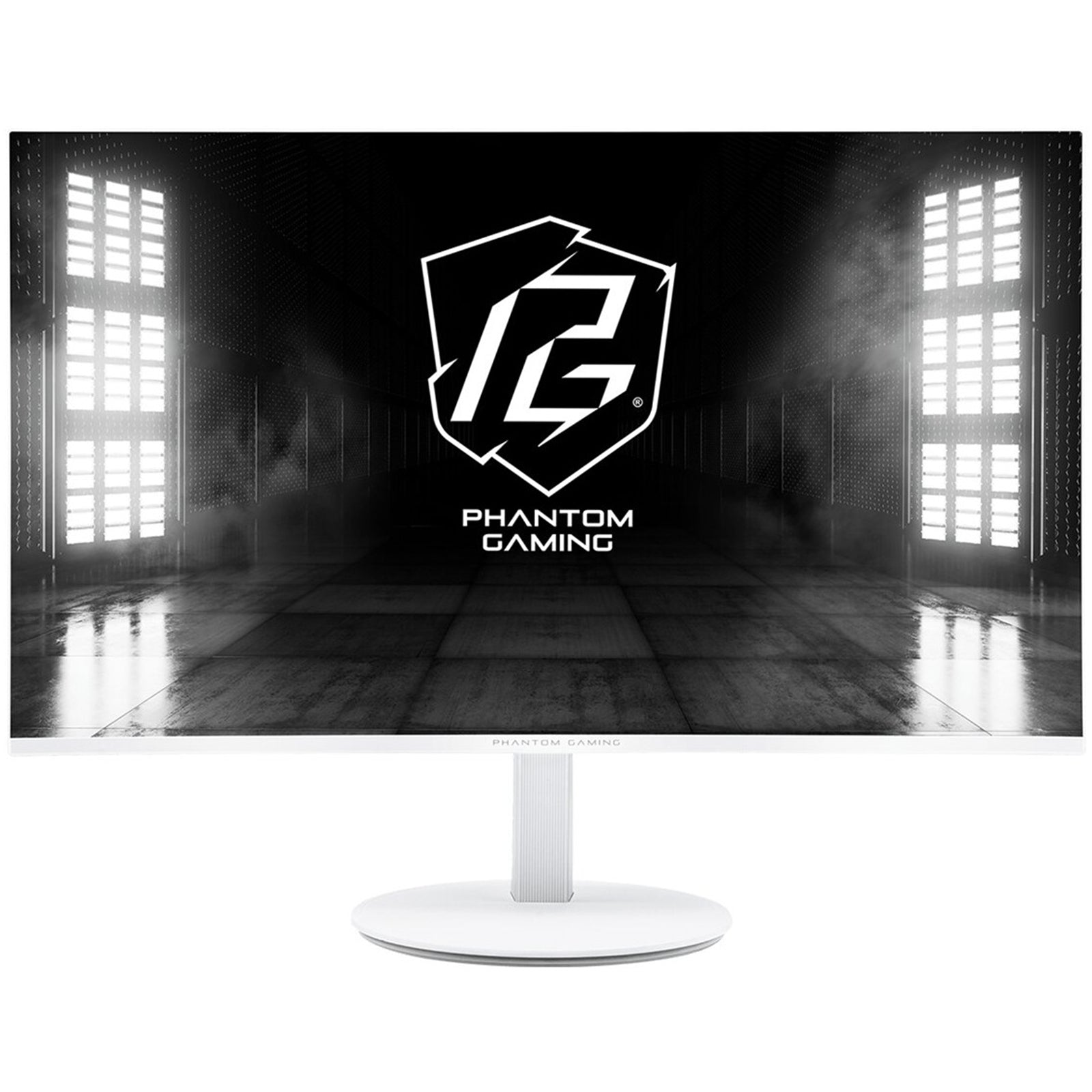 ASRock Phantom Gaming PG27FFS2E-W 27 Inch FHD (1920 x 1080) Flat IPS Gaming Monitor, 240Hz, 1ms (MPRT) Response Time, 2 x HDMI 2.1; 1 x DisplayPort 1.2, 2 x 2W Speakers, Tilt, Swivel, Height, Pivot Adjustment - White
