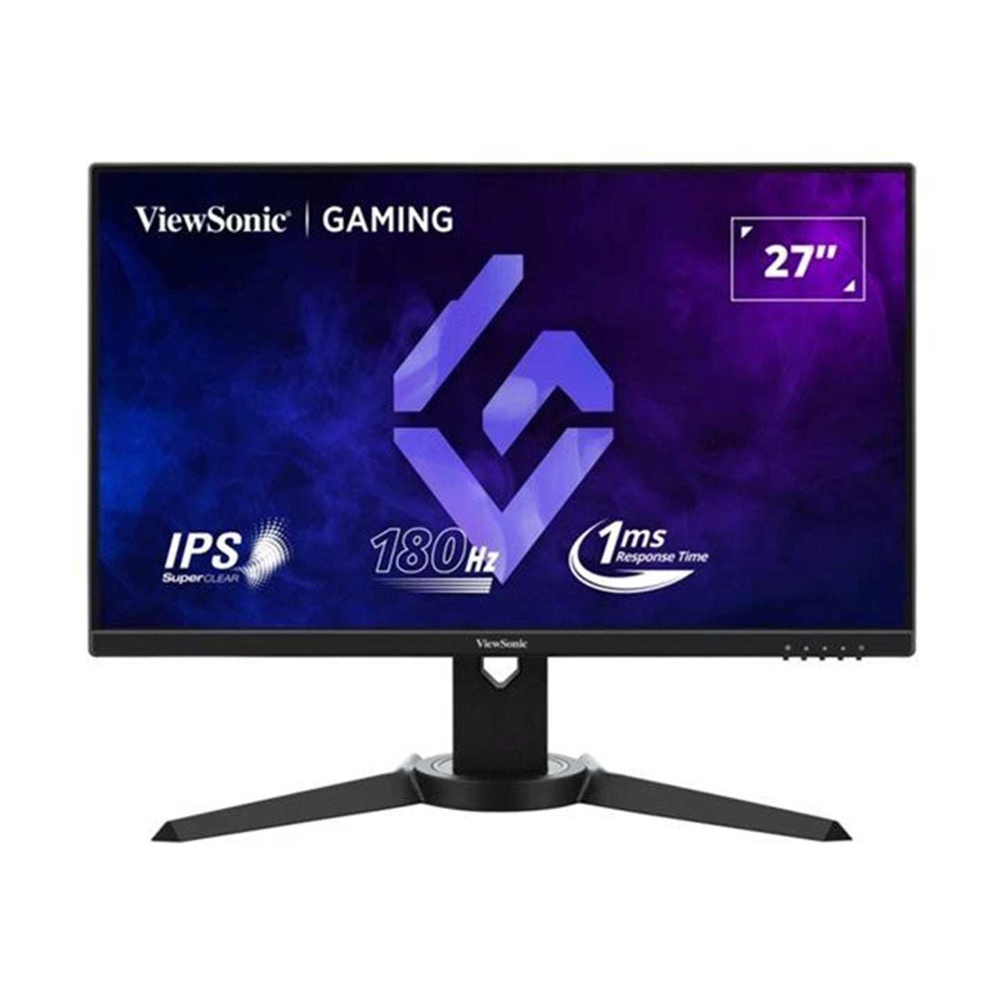 Viewsonic OMNI VX2779J-HD-PRO 27 Inch IPS Gaming Monitor, Full HD, 180Hz, 1ms,  2x HDMI, DisplayPort, Freesync, HDR10, Height Adjustable, Swivel, Rotate, VESA