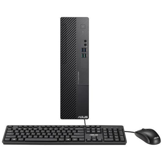 ASUS ExpertCenter D500SD_CZ-512400060X Small Form Factor PC, Intel Core i5-12400 12th Gen, 8GB RAM, 256GB SSD, Windows 11 Pro with Keyboard and Mouse