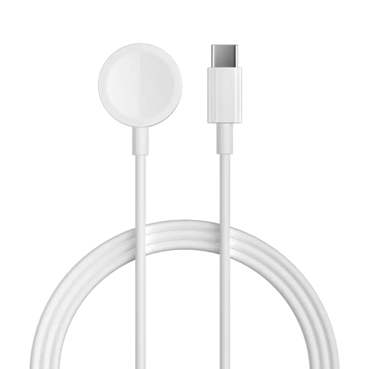 Devia - 1m (2.1A) Type C to Magnetic Cable for Apple Watch - White