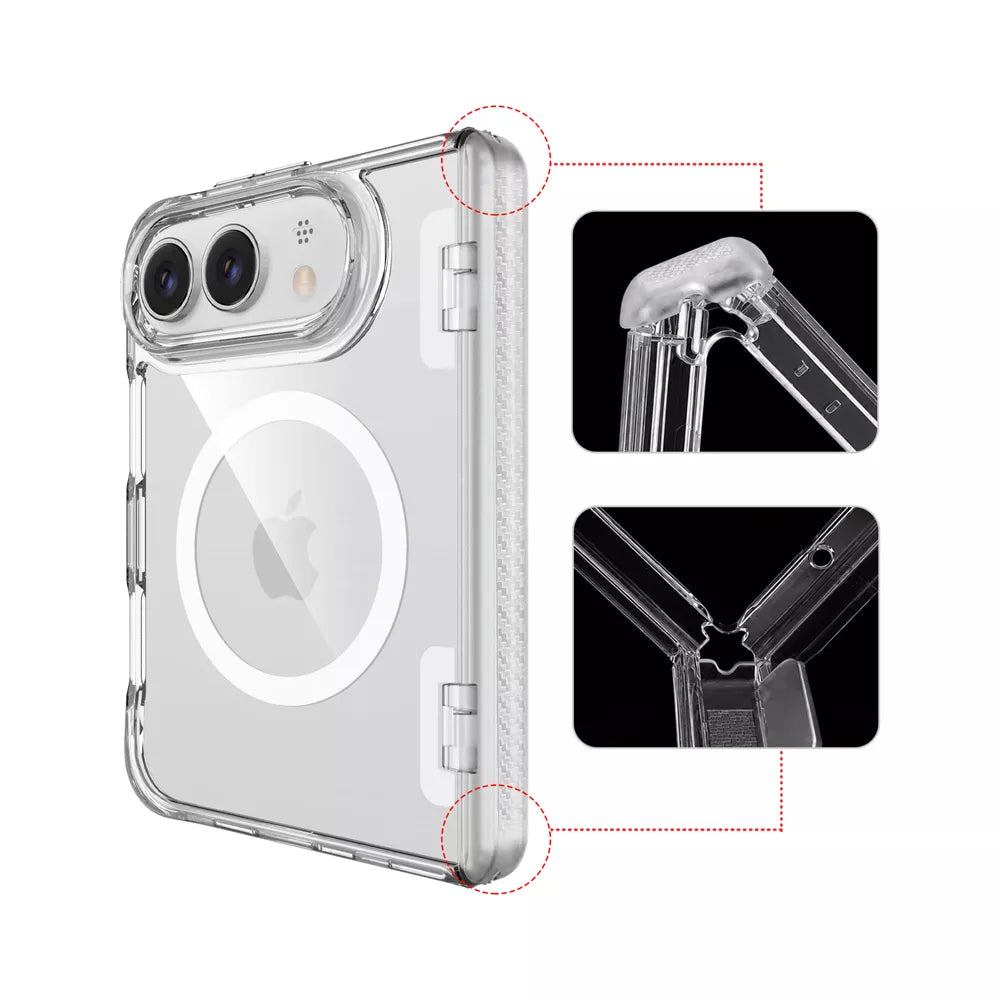 ProMag with Hinge Protection for iPhone Duo - Clear