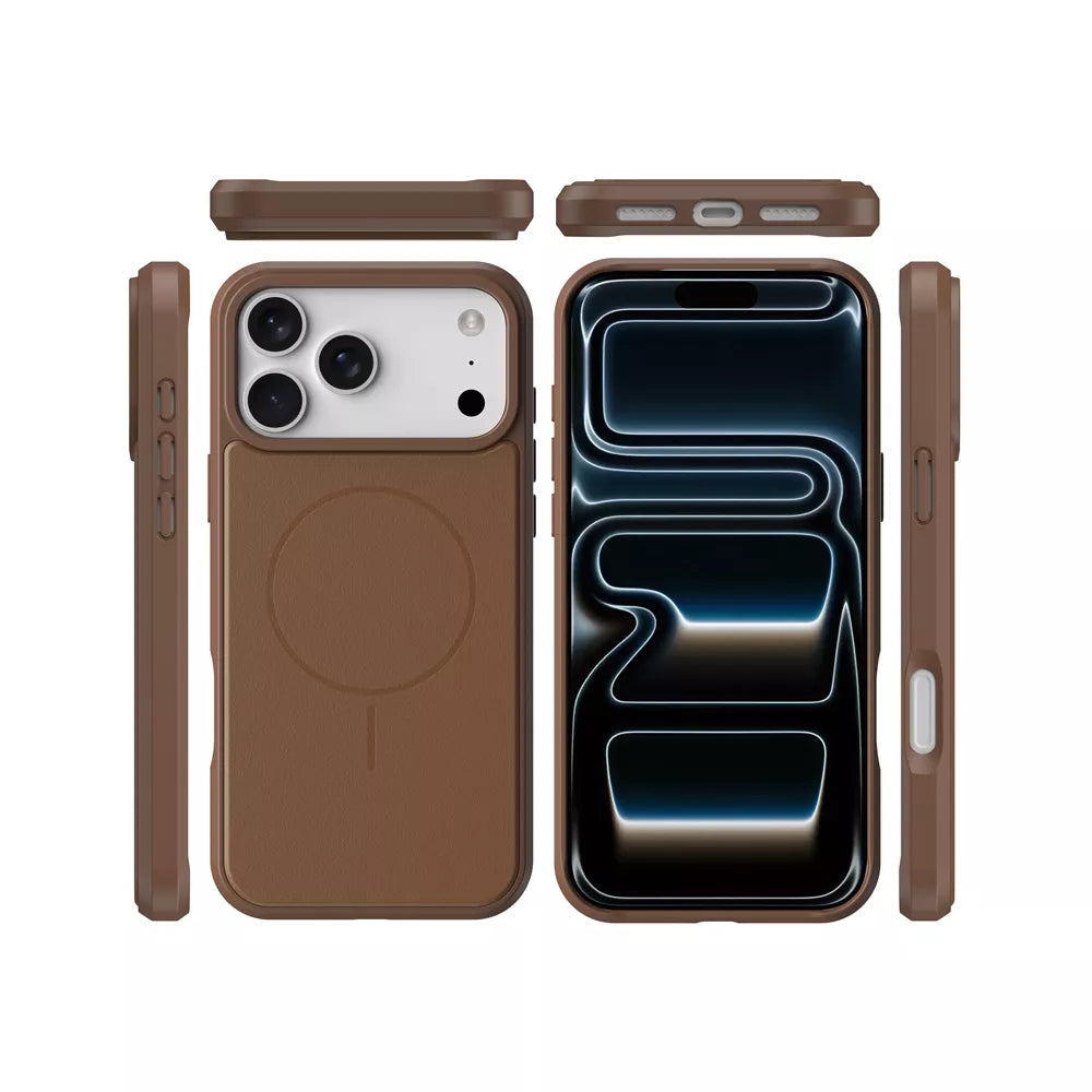 ProMag Leather for iPhone 18 Pro Max & 17 Pro Max - Brown
