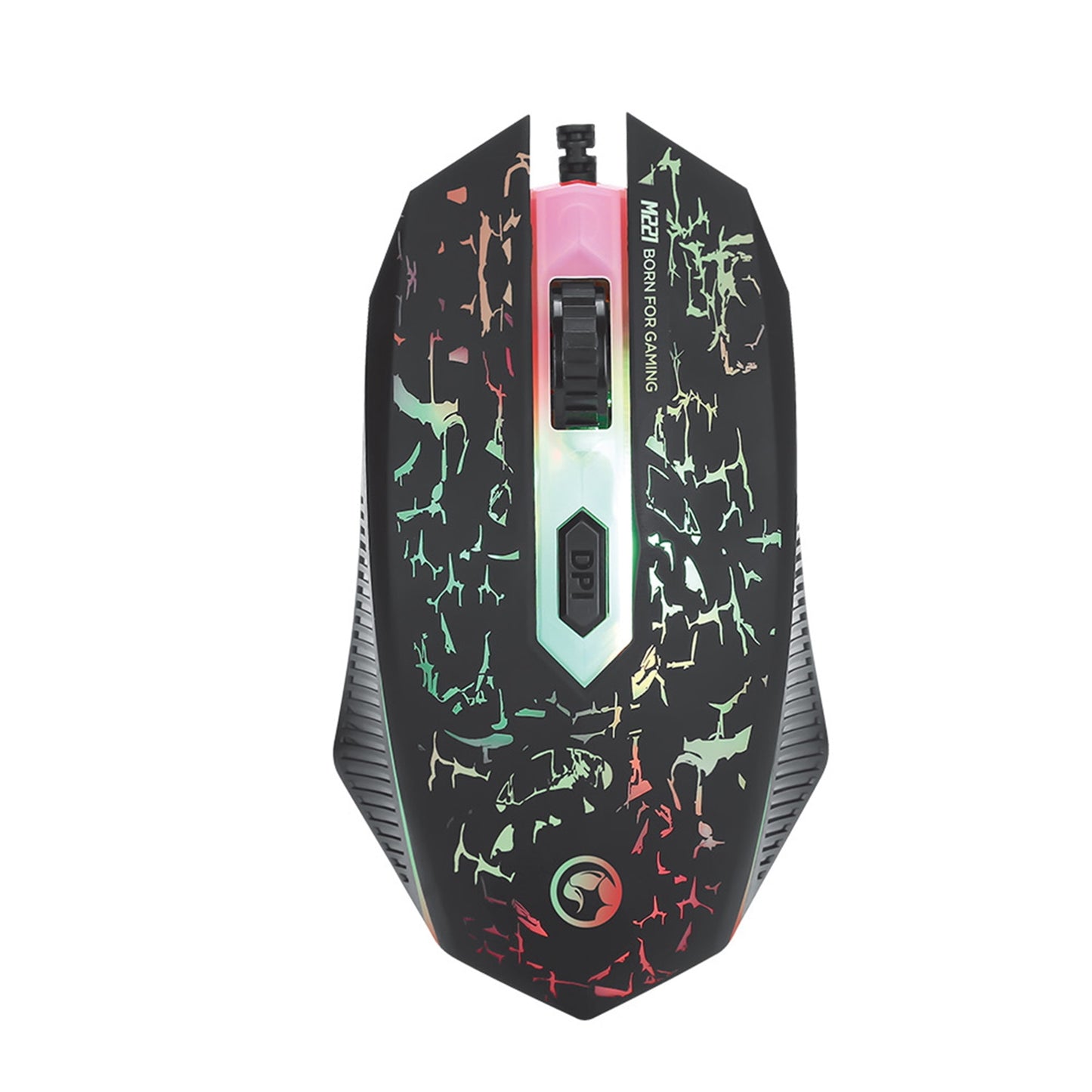 Marvo Scorpion CM375 4-in-1 Gaming Bundle, Wired Keyboard, Mouse, Headset and Mouse Pad, 7 Colour LED, Multimedia, Anti-ghosting Keys, 3200 dpi Mouse, Non-slip Mouse Pad and Stereo Headset