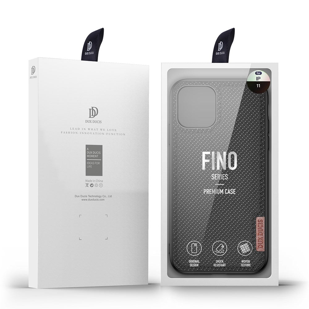 Dux Ducis - Fino Woven for iPhone 11 - Black