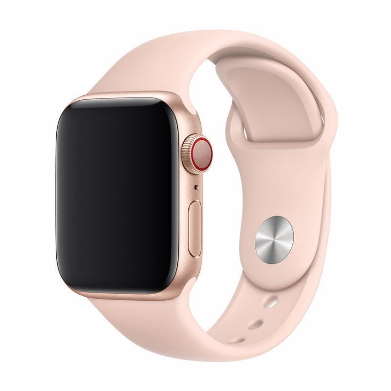 Devia - Silicone Strap for Apple Watch (38mm/40mm/41mm) - Pink Sand